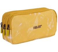 MILAN® Lava Series 3 Zip Pencil Case, Yellow