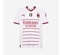 Puma AC Milan Away Mens Short Sleeve Jersey 2022/2023 Size: Large, Colour: White/Red