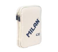 MILAN Pencil Case 430 Since 1918 2-Tier Filled Beige