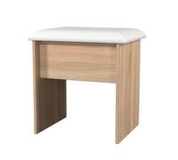 Milan Natural Dressing Table Stool