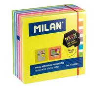 Milan Neon Sticky Notes Pad 76x76 Mm 400 Units