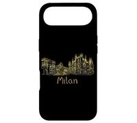 Milan Night Travel Souvenir Panorama City Landmark Gift Case for iPhone Air