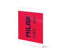 MILAN® Notebook A4 Glued Lined Paper (7 mm), 48 Sheets of 95 g/m², Nata® Collection 624 Since 1918, Pink