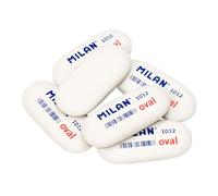 Milan Oval Soft 6cm Synthetic Rubber Erasers Pencil Graphte Office (48)