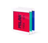 Milan Pack Of 3 A4 Glued Notebooks