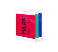 Milan Pack Of 3 A4 Glued Notebooks