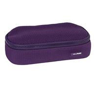 MILAN Portatodo Ovalado Mini Knit Deep Purple Pencil Cases, 20 cm, (Morado)