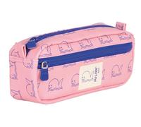 MILAN® Rectangular Pencil case with 2 zips, 460 Since 1918, Pink