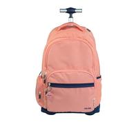 Milan 6 Zip Wheeled 1918 Series 25l Wheeled Backpack Pink Kids