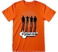 MILAN SPRING Clockwork Orange - Silhouettes Small T-Shirt - Orange Colour26 Orange L