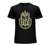 MILAN SPRING Men's Kingdom Come Deliverance Round Neck T-Shirt Black L