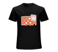 MILAN SPRING Rec Room T-Shirt Summer top Boys t Shirts t Shirts for Men Black S