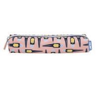 MILAN® Swims 2 Special Series Mini Round Pencil Case, Pink and Yellow