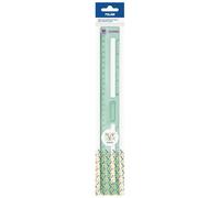 Milan Transparent Ruler New Look Series Green 30 Cm