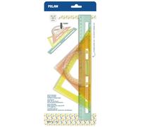 Milan Transparent Rulers Tracingr Kit New Look Series