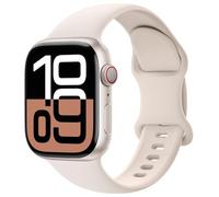 Milanese Loop Band Compatible with Apple Watch Bands Ultra 3/2/1 49mm 46mm 45mm 44mm for Women Men, Parachute-style Buckle Stainless Steel Metal Mesh Strap Bracelet for iWatch Series 11 10 SE 9 8 7 6