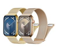 Milanese Loop Band for Apple Watch Strap 40mm 44mm 41mm 45mm 42mm 46mm 38mm 49mm Magnetic Metal Mesh Loop Strap for Apple Watch Ultra Ultra2 Series 10 9 8 7 6 5 4 3 SE SE2