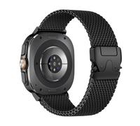 Milanese Loop for Samsung Galaxy Watch Ultra Bands 47mm Men Parachute Buckle Metal Mesh Strap for Samsung Galaxy Watch 7 Ultra Band, 47mm, Stainless Steel, No Gemstone