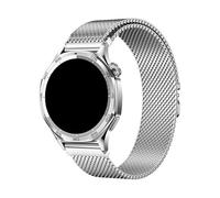 Milanese Loop Strap for Huawei Watch GT5 46mm 41mm Metal Bracelet For GT5Pro GT4 GT3 GT2 Stainless Steel Band(Silver,20mm)