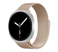 Milanese Magnetic Metal Straps for Samsung Galaxy Watch 8 Strap 40mm 44mm/8 Classic 46 mm Men/Women,No Gap Stainless Steel Solo Loop Band for Samsung Galaxy Watch 8 Classic Strap 46mm/8 44 mm 40 mm