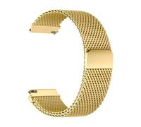 Milanese Metal 18mm Watch Strap for Garmin Venu 3S/Venu 2S/Vivoactive 4S/Forerunner 265s/255s/255s Music/Vivomove 3S/Move3S Men/Women,Magnetic Band Parachute Buckle 18mm Quick Release Watch Strap
