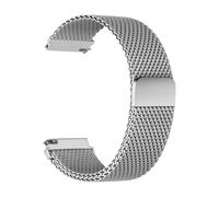 Milanese Metal 18mm Watch Strap for Garmin Venu 3S/Venu 2S/Vivoactive 4S/Forerunner 265s/255s/255s Music/Vivomove 3S/Move3S Men/Women,Magnetic Band Parachute Buckle 18mm Quick Release Watch Strap