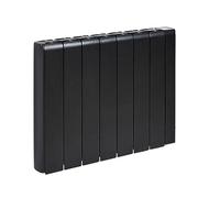 MILANO 2000W Graphite Ceramic Core WiFi Smart Electric Heater 570 x 714mm | Aluminium Construction. Generous Heat Output. Contemporary Style. Ceramic Core Design. WiFi Control. Hardwired Installation.