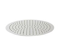 MILANO 400mm Round Ultra Thin Fixed Rainfall Shower Head Chrome | Stainless Steel Construction. Easy Clean Silicone Nozzles. Wall Or Ceiling Mounted Design. Contemporary Style.