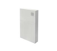 MILANO 504mm Bathroom Toilet WC Unit for Back to Wall Pan White