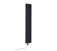 MILANO 600W Anthracite Single Flat Panel Electric Radiator UK Plug 1800x300 | Steel Construction. Generous Heat Output. Contemporary Style. Single Panel Design. WiFi Control. UK Plug Fitted.