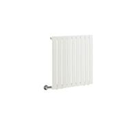 MILANO 600W White Single Flat Panel Electric Radiator Cable Cover 635x630mm