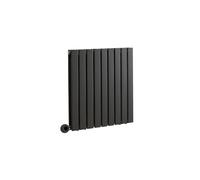 MILANO 800W Anthracite Double Panel WiFi Electric Radiator Plug 635 x 630mm | Steel Construction. Generous Heat Output. Contemporary Style. Double Panel Design. WiFi Control. UK Plug Fitted.