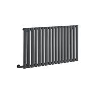 MILANO 800W Anthracite Horizontal Single Panel Electric Radiator 635x1000mm