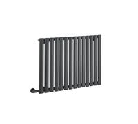 MILANO 800W Anthracite Horizontal Single Panel Electric Radiator 635x826mm
