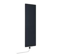 MILANO 800W Anthracite Single Flat Panel Electric Radiator UK Plug 1800x500 | Steel Construction. Generous Heat Output. Contemporary Style. Single Panel Design. WiFi Control. UK Plug Fitted.