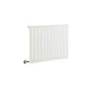 MILANO 800W White Single Flat Panel Electric Radiator Cable Cover 635x840mm