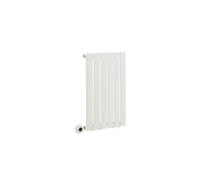 Milano Alpha 400W White Horizontal Single Flat Panel WiFi Electric Radiator - 635mm x 420mm