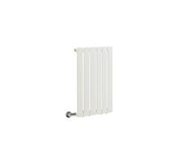 Milano Alpha 400W White Horizontal Single Flat Panel WiFi Electric Radiator - 635mm x 420mm