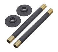 Milano Anthracite 15mm Heated Towel Rail Radiator Pipe Connector Kit