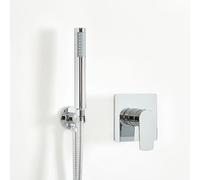 Milano Arcadia Manual Mixer Valve Hand Shower Handset - Chrome