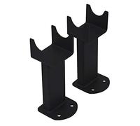 Milano Aruba Capri Java Radiator Floor Mounting Feet - Black
