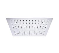 Milano Arvo 500mm Square Ceiling Mounted Recessed Shower Head - Chrome