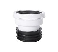 Milano Bathroom Plastic Close Coupled Toilet WC Pan Straight Connector