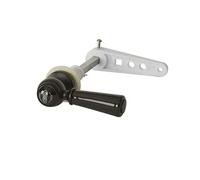 Milano Bathroom Toilet WC Cistern Flush Lever Ceramic Handle Black | Brass Lever. Ceramic Handle. Traditional Style. Ergonomic Design. Siphonic Mechanism. Not Suitable For Side Lever Cisterns.