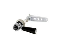 Milano Bathroom Toilet WC Cistern Flush Lever Ceramic Handle Chrome Black | Brass Lever. Ceramic Handle. Traditional Style. Ergonomic Design. Siphonic Mechanism. Not Suitable For Side Lever Cisterns.