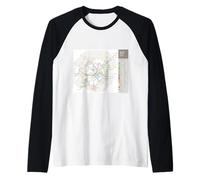 Milano Bergamo Lines Art Souvenir from Italy Raglan Baseball Tee