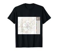 Milano Bergamo Lines Art Souvenir from Italy T-Shirt