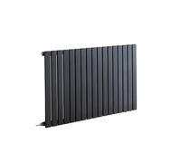 Milano Capri 1000W Anthracite Horizontal Single Flat Panel WiFi Electric Radiator - 635mm x 1000mm