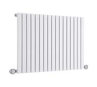 Milano Capri 1000W White Horizontal Single Flat Panel WiFi Electric Radiator - 635mm x 1000mm