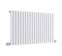 Milano Capri 1200W White Horizontal Single Flat Panel WiFi Electric Radiator - 635mm x 1180mm